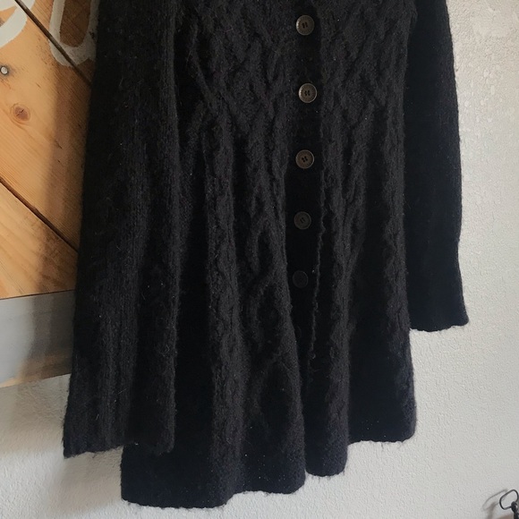 Free People Chunky Knit Swing Cardigan - Picture 5 of 6